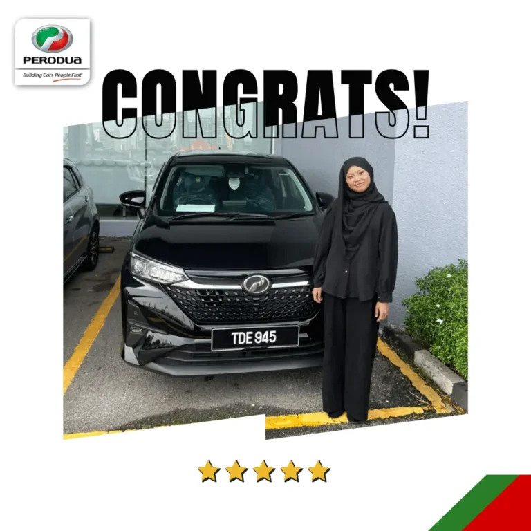serahan kunci kereta perodua pembeli pertama